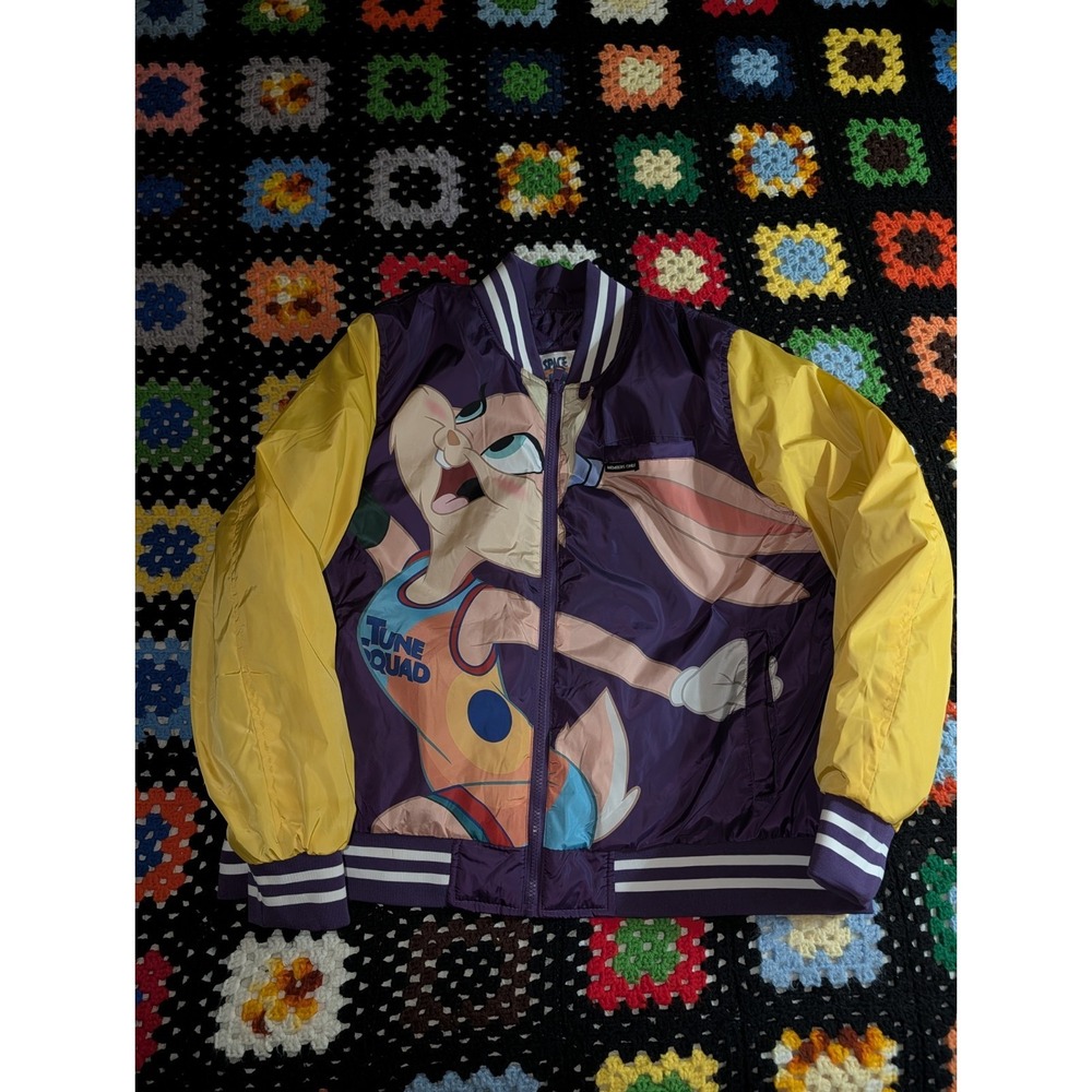 Space Jam Members‎ only TUNE SQUAD LOLA BUNNY VARSITY JACKET Women's 2XL